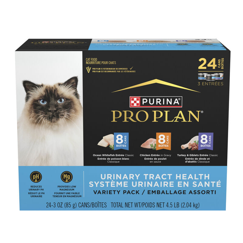 Pro Plan, Urinary Tract Health Variety Pack - Wet Cat Food image number null