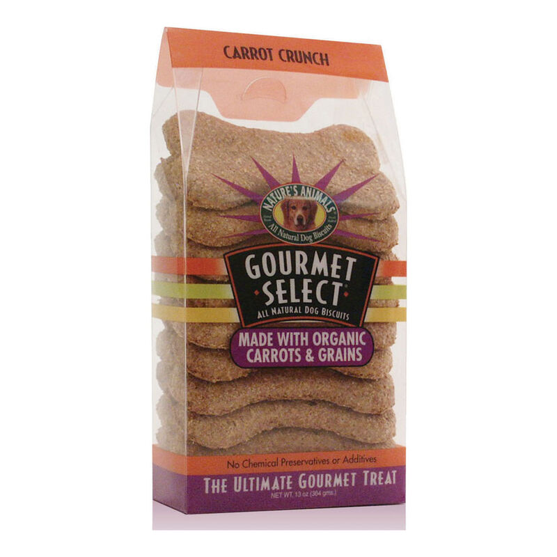 Nature's Animals, Gourmet Carrot Crunch - Biscuits - 13 oz image number null