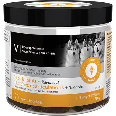 Hips and Joints + Advanced Supplement Chews - 280g - Dog Supplements