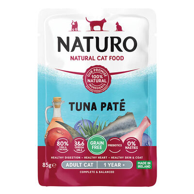 Feline Adult, Tuna Pat&eacute; - 85 g Pouch - Wet Cat Food