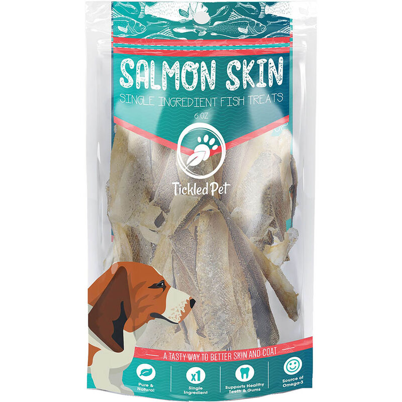 Tickled Pet, Premium Salmon Skins - 170 g image number null