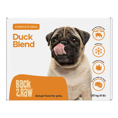 Back2Raw, Complete - Duck Blend - 1.81 kg - 4 x 1 lb