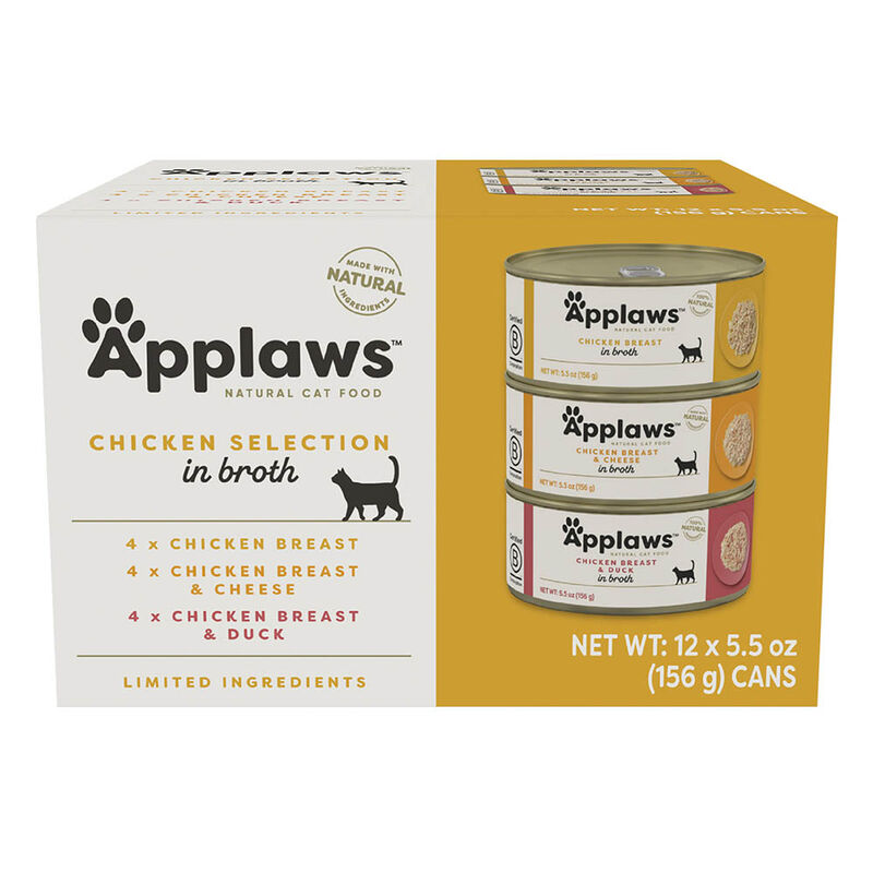 Can, Feline Adult - Chicken Selection Multipack - 12 x 156 g image number null