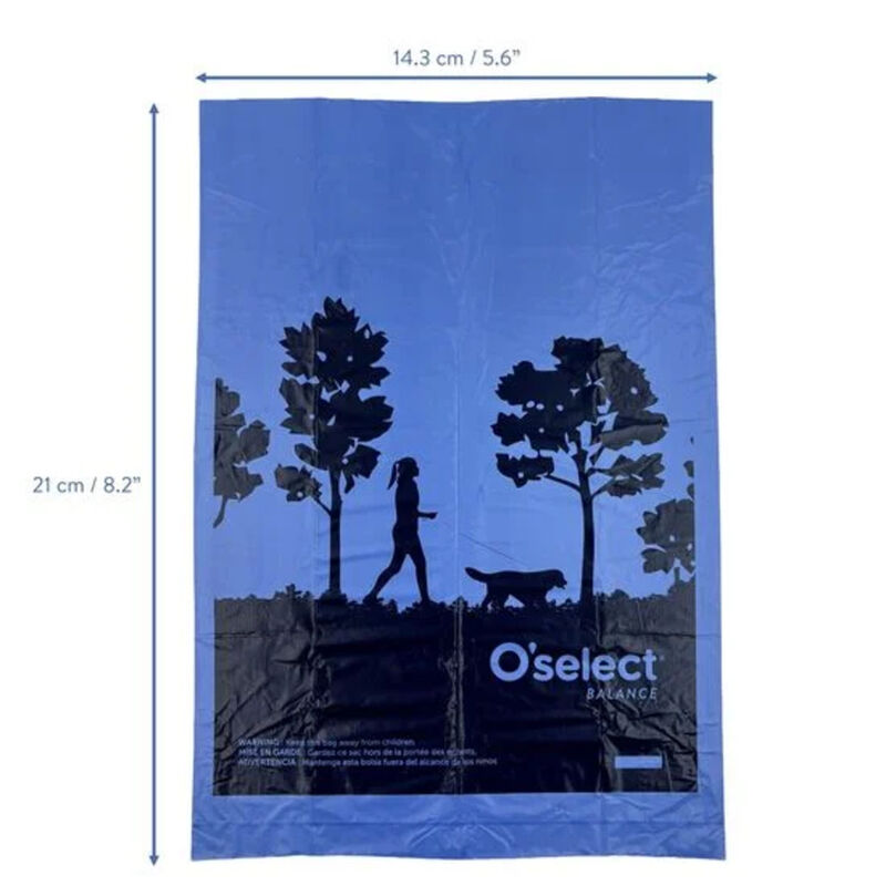 O'select, Biodegradable Poop Bags - Unscented - 120ct image number null