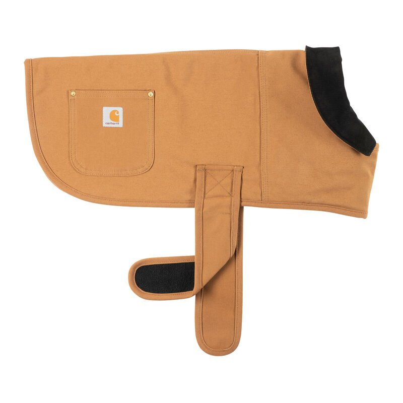 Carhartt Firm Duck Insulated Dog Chore Coat - Light Brown image number null