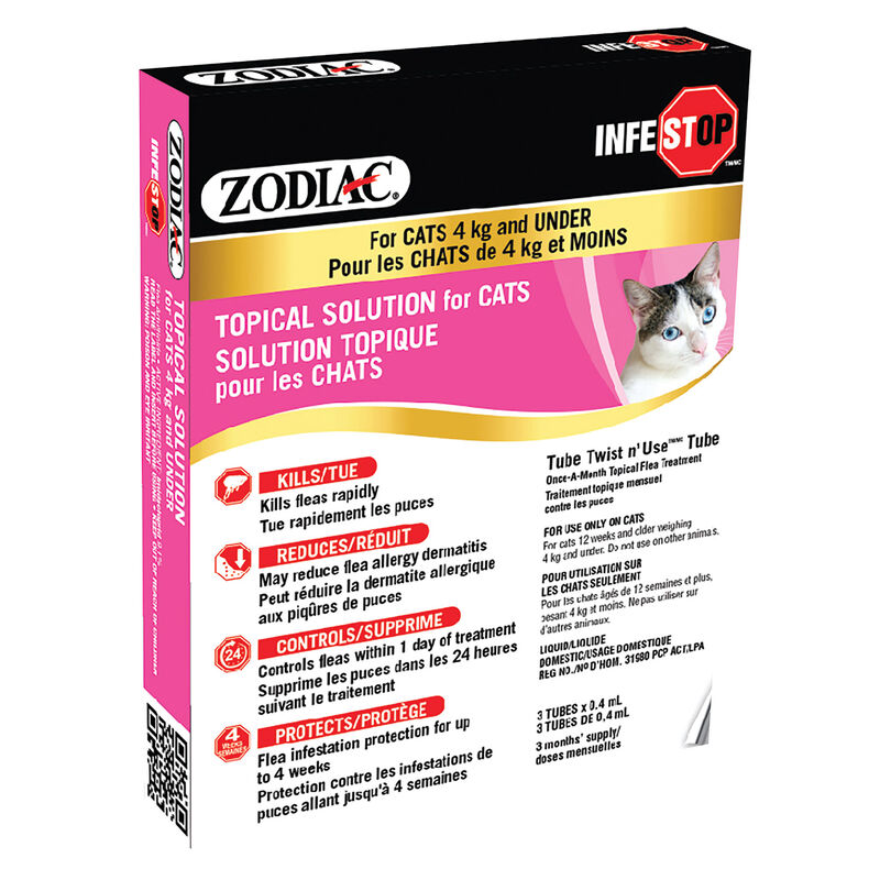 Zodiac, Infestop for Cats image number null