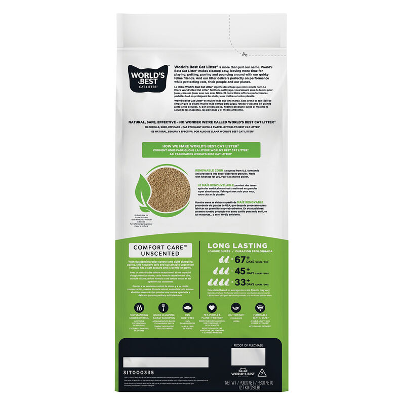 World's Best, Cat Litter, Clumping image number null