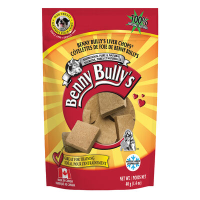Benny Bully's, Liver Chops - Freeze Dried Dog Treat