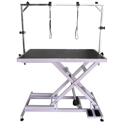 Aeolus Low-Low Electric Lifting Table - Purple