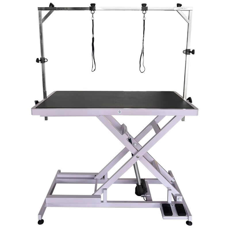 Aeolus Low-Low Electric Lifting Table - Purple image number null