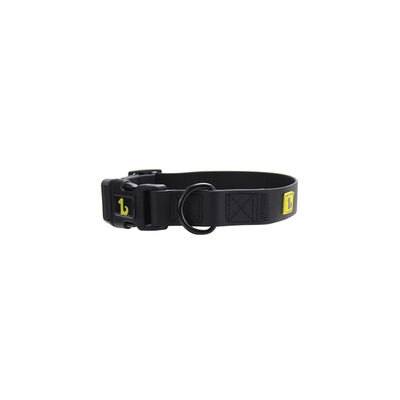 Silicone Collar - Black - Medium