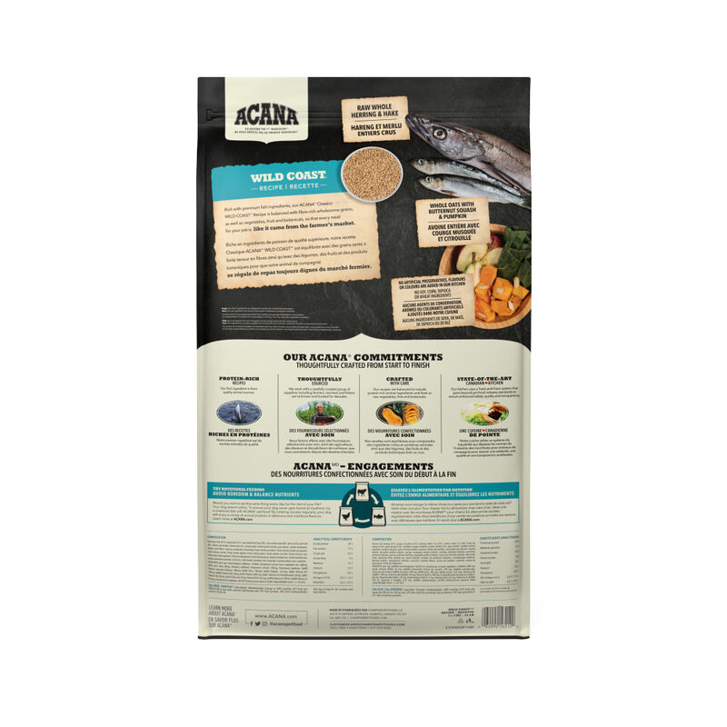 Acana, Dog Classics Wild Coast - Dry Dog Food image number null