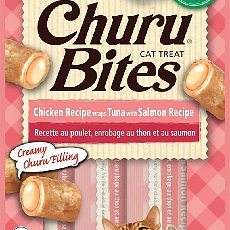 Inaba, Churu Bites - Salmon Wraps - 30 g image number null