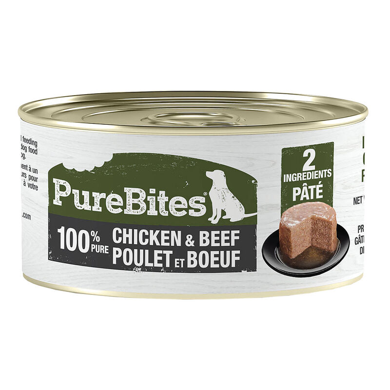 Purebites, Protein Pate Chicken and Beef - Wet Dog Food image number null