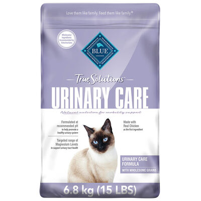 Blue Buffalo, Feline Adult - True Solutions - Urinary Care - Chicken - Dry Cat Food