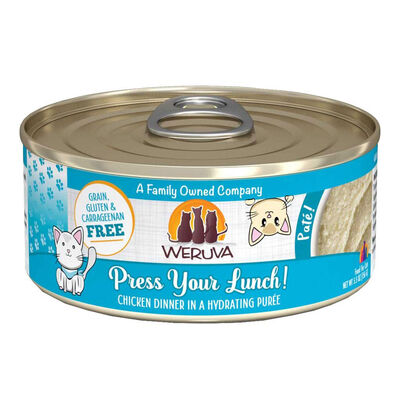 Weruva, Can Feline - Press Your Lunch - Chicken - 156 g - Pate - Wet Cat Food