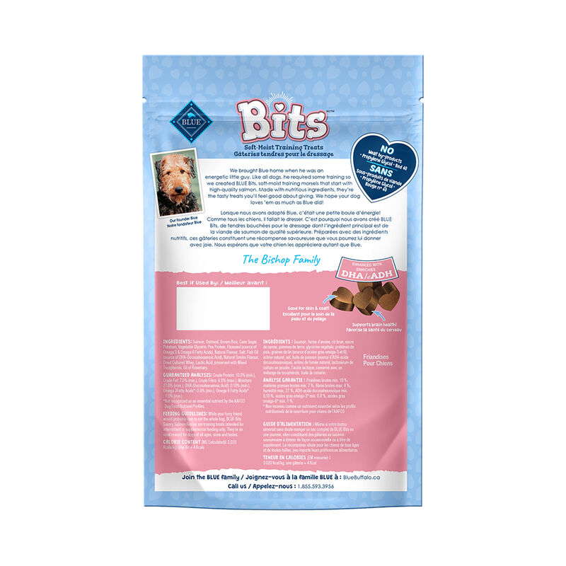 Blue Buffalo, Blue Bits - Salmon Soft Treats - 113 g - Dog Treat image number null