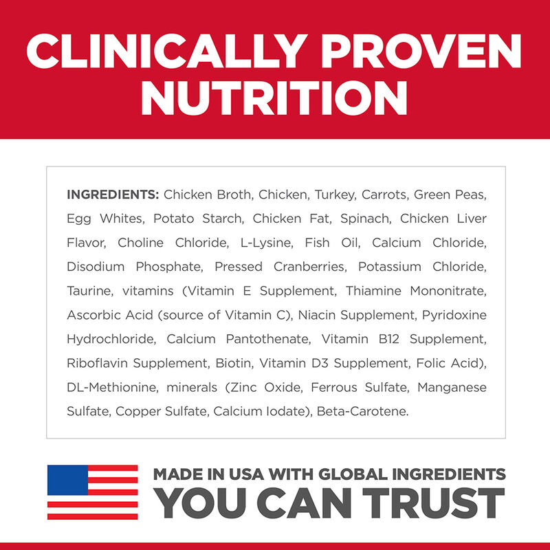 Science Diet, Adult Sensitive Stomach & Skin Chicken & Vegetable Entr&eacute;e - 82 g - Wet Cat Food image number null
