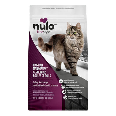 Nulo, FreeStyle Hairball Management Turkey & Cod - Cat Dry Food