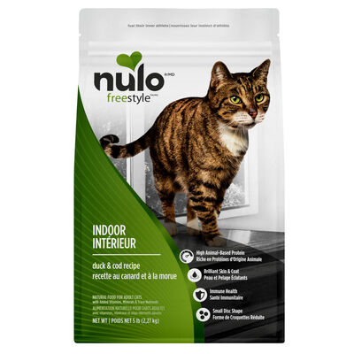 Nulo, FreeStyle Indoor Cat Duck & Cod - Cat Dry Food