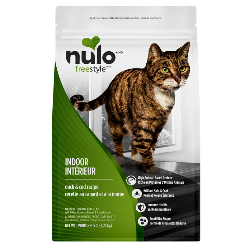 Nulo, FreeStyle Indoor Cat Duck & Cod - Cat Dry Food image number null