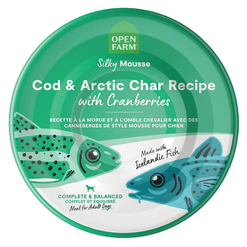 Open Farm, Can, Adult Dog - Cod & Arctic Char with Cranberries image number null