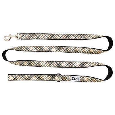 RC Pets, Leash - Tan Tartan - 3/4" Width - 6' - Dog Leash