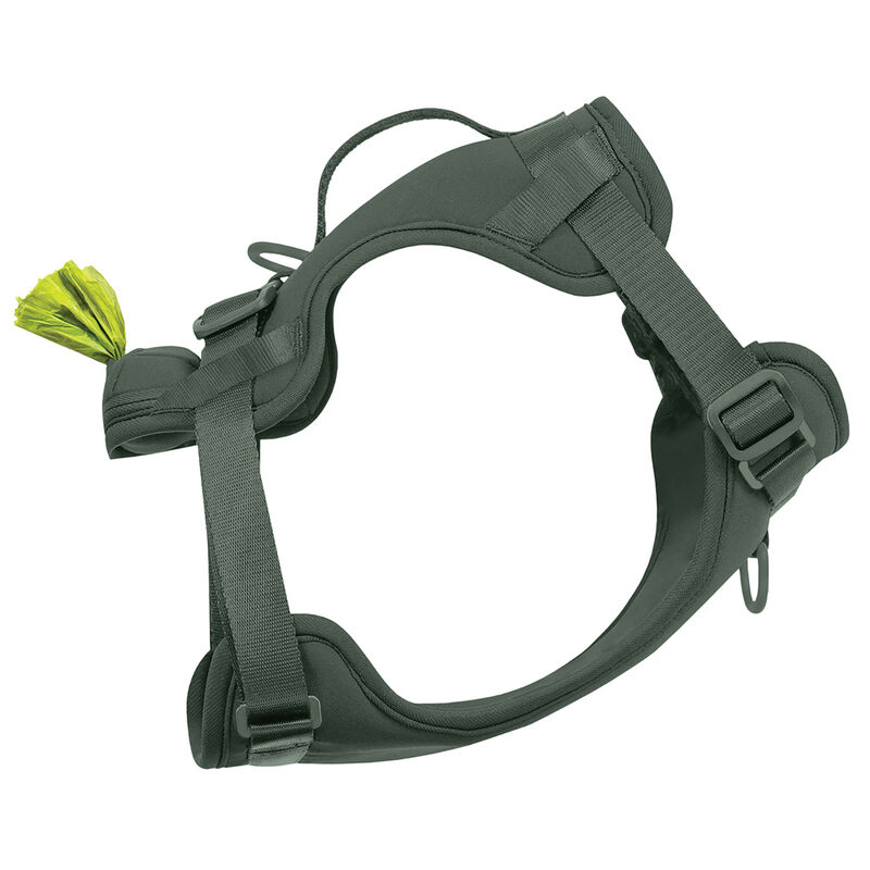 Canada Pooch, Neoprene Harness - Forest Green Neoprene image number null