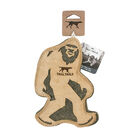 Tall Tails, Leather & Wool Big Jr - Tan - 9" - Toss Dog Toy image number null
