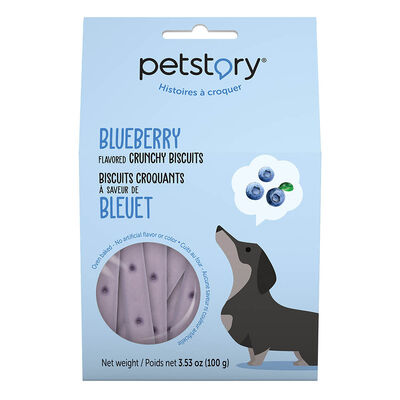 Crunchy Biscuits - Blueberry - 100 g