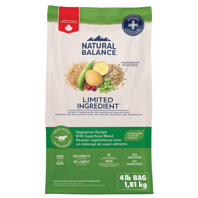 Natural Balance, LID Vegetarian with Superfood Blend - Dry Dog Food
