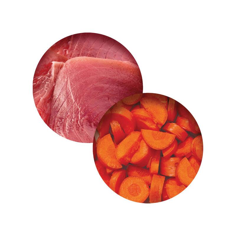 Catit, Grain Free - Fish Dinner with Layer of Tuna & Carrots - Wet Cat Food image number null