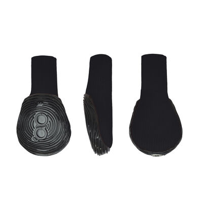 Goo-eez,  Dog Boots - Black/Black - 2 pack