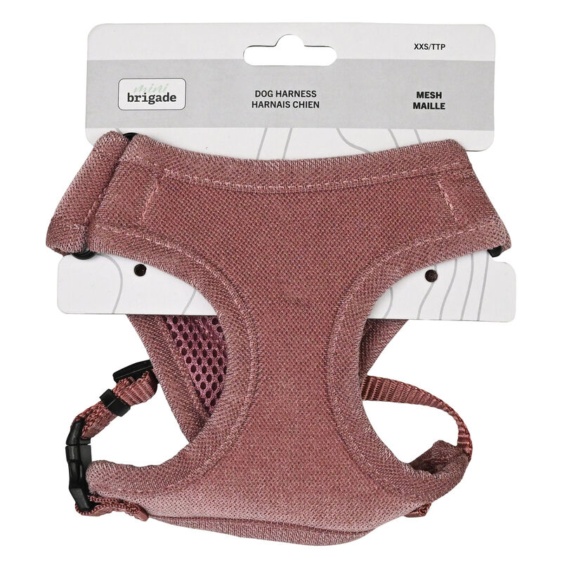 Mini Brigade, Mini Mesh Harness - Dusty Pink image number null