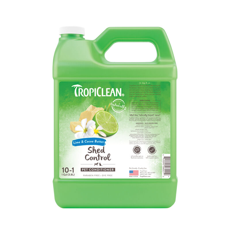 Tropiclean, Lime & Cocoa Butter Shed Control Conditioner image number null