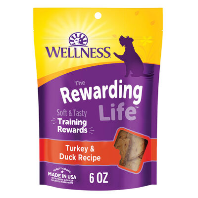 Wellness, Wellbites, Turkey & Duck Soft Dog Treats - 6 oz - Dog Treat