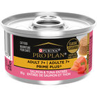 Purina Pro Plan Prime Plus Adult 7+ Salmon & Tuna Entr&eacute;e Classic Wet Cat Food 85g image number null