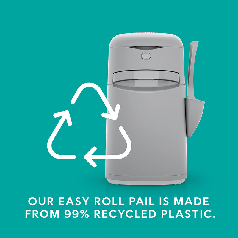 Litter Genie, Easy Roll Cat Litter Disposal System, Scoop, Holder & Refill (Up To 4 Months) image number null