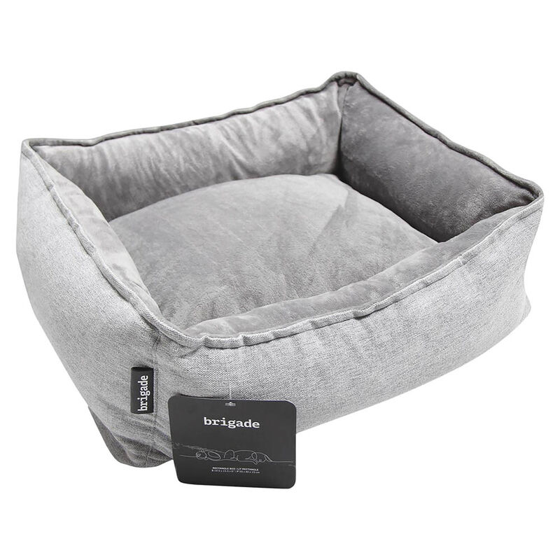 Rectangle Bed -  Gray image number null