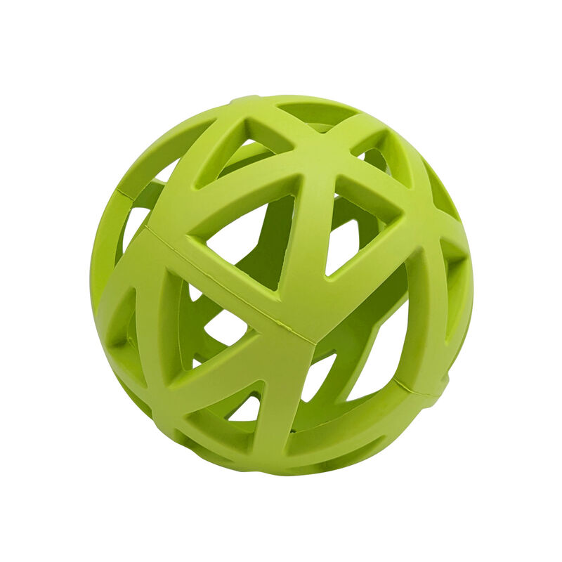 Bozzy Rubber Hole Ball Dog Toy image number null