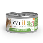 Catit, Signature Chicken, Turkey & Duck P&acirc;t&eacute; in Bone Broth for Indoor Adult Cats &ndash; 85 g Cat Wet Food image number null