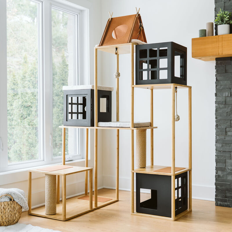 BeOneBreed Modukatt Bamboo Cat Tree image number null