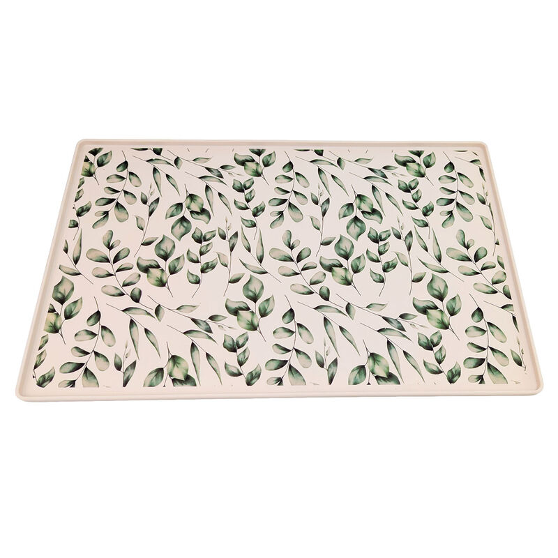BeOneBreed Silicone Placemat - Eucalyptus image number null
