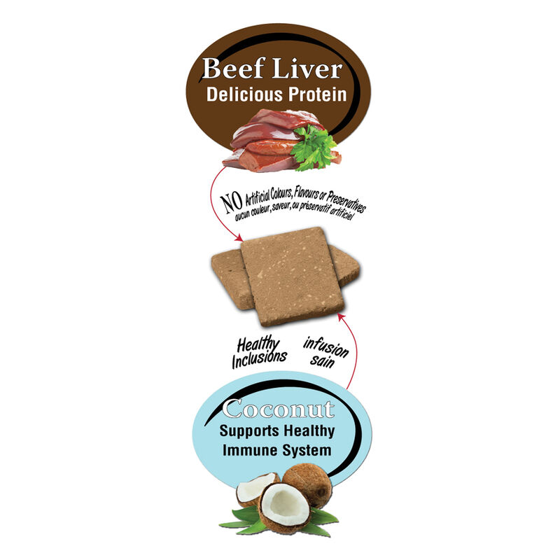 Benny Bully's, Liver Plus Coconut - 58 g - Dog Treat image number null