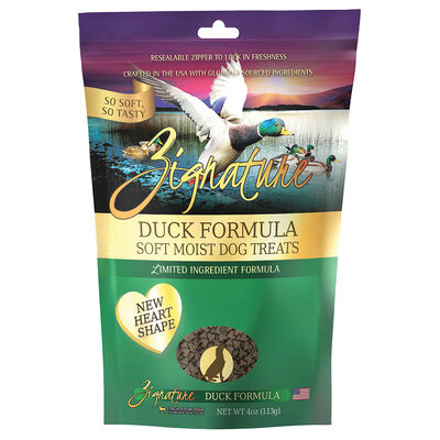 Zignature, Soft Moist Treats - Limited Ingredient - Grain Free - Duck - 113 g