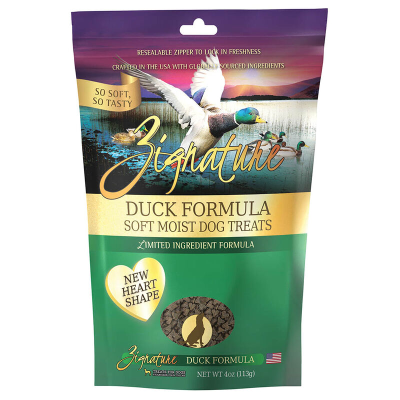 Zignature, Soft Moist Treats - Limited Ingredient - Grain Free - Duck - 113 g image number null