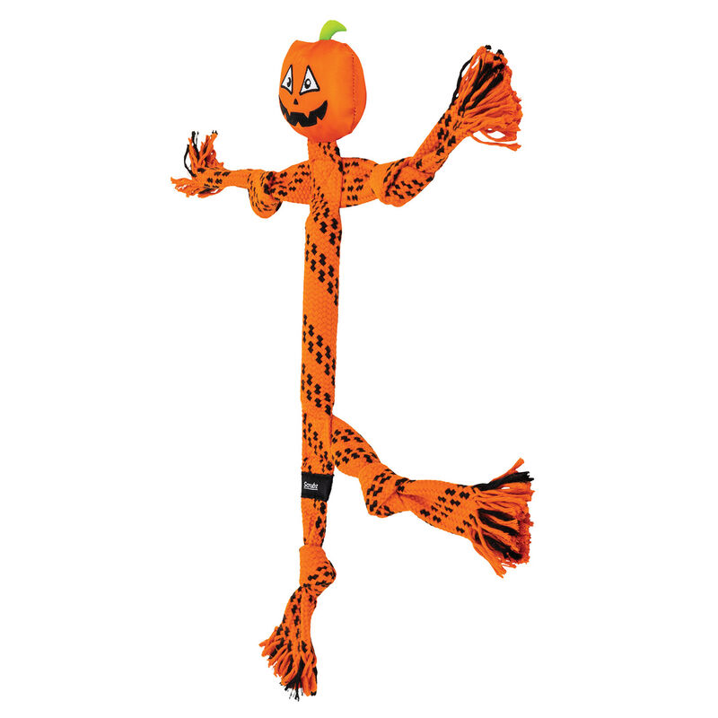 KONG Halloween Scrubz Jack-o-Lantern Dog Toy  - M image number null
