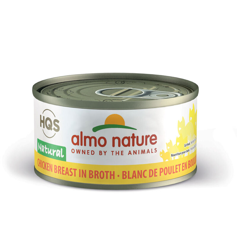 Almo Nature, Can Feline Adult - Chicken Breast in Broth - 2.5 oz - Wet Cat Food image number null