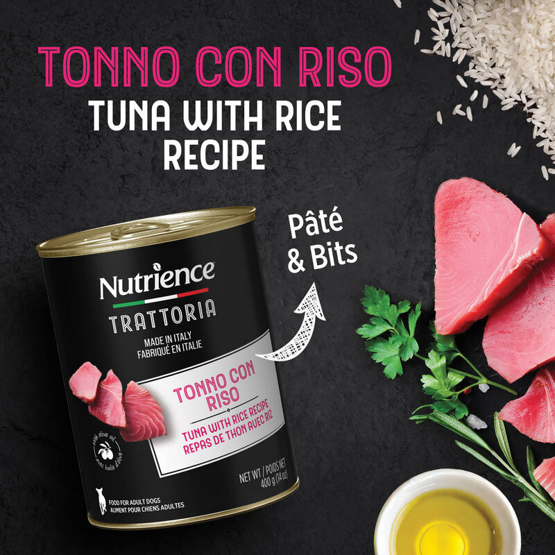 Nutrience, Trattoria Tuna with Rice Recipe - Wet Dog Food image number null
