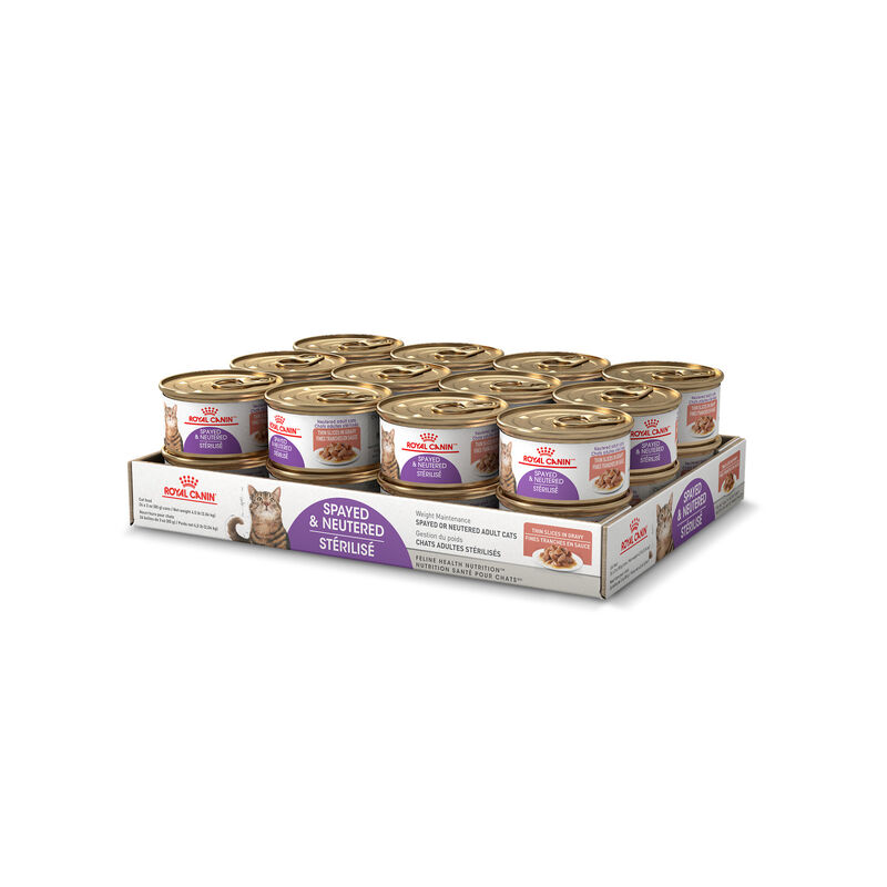 Can, Feline Spayed Neutered - Thin Slices - 85 g image number null